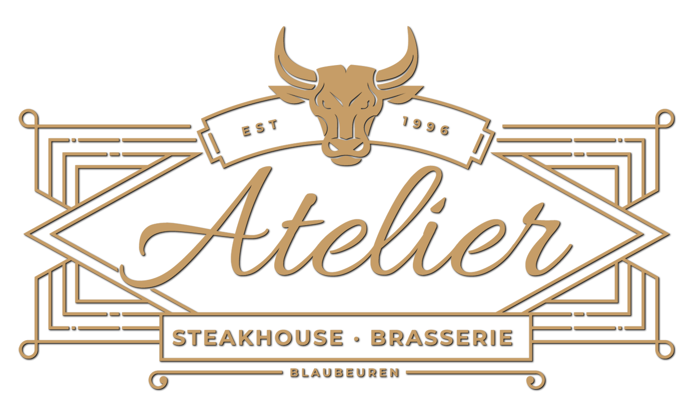 Logo Steakhouse ATELIER Hot Stone Steak